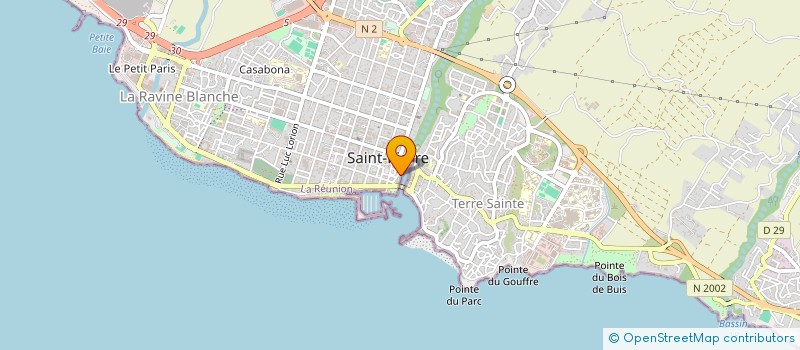 localisation de l'entreprise TPC 400 à SAINT-PIERRE