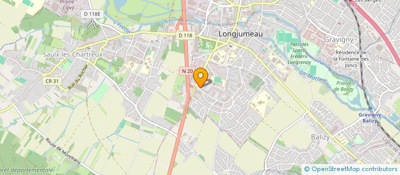 localisation de l'entreprise TPC à LONGJUMEAU