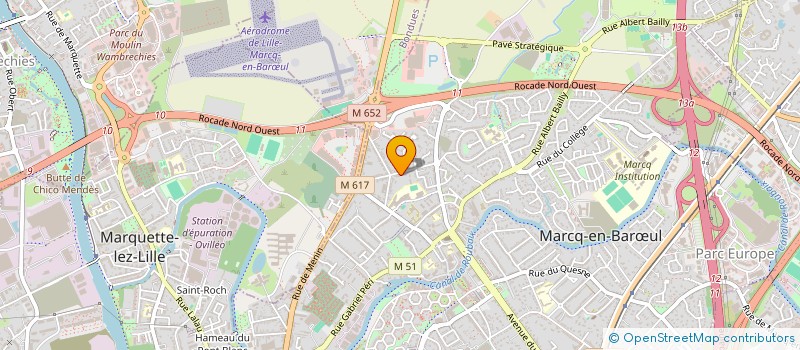 localisation de l'entreprise TPC MANAGEMENT à MARCQ-EN-BARŒUL