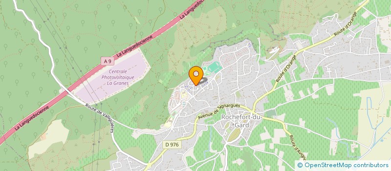 localisation de l'entreprise TPC PAYSAGISTE à ROCHEFORT-DU-GARD