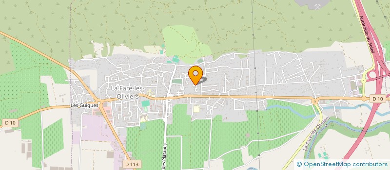 localisation de l'entreprise TPCAO  LA FARE-LES-OLIVIERS