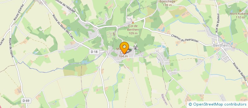 localisation de l'entreprise TPCH  METEREN