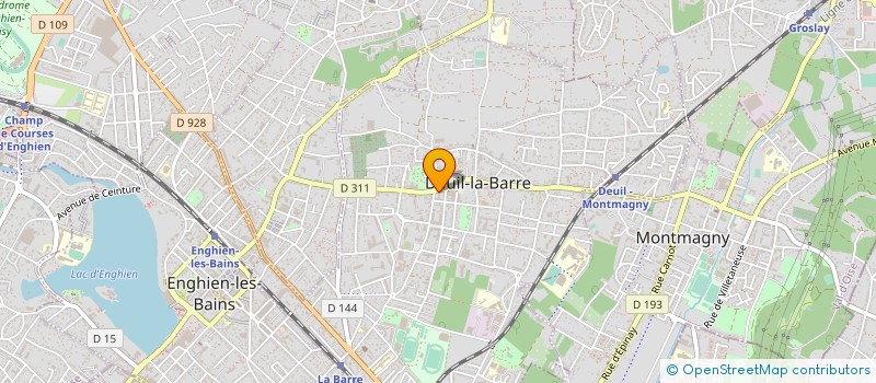 localisation de l'entreprise TPCI à DEUIL-LA-BARRE