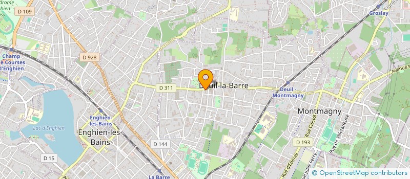 localisation de l'entreprise TPCI IDF  DEUIL-LA-BARRE