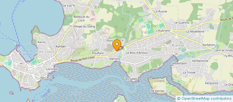 localisation de l'entreprise TPCJ  RIANTEC