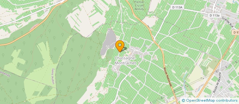 localisation de l'entreprise TPCM  CHASSAGNE-MONTRACHET