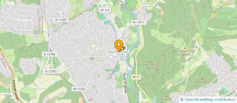 localisation de l'entreprise TPE  MONTFERRIER-SUR-LEZ