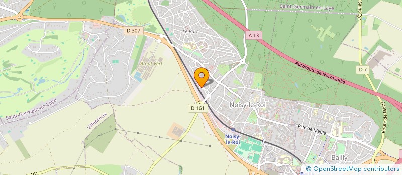 localisation de l'entreprise TPE  CONSEILS ET SERENITE FINANCIERE  NOISY-LE-ROI