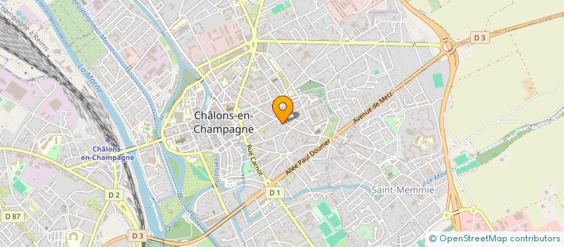 localisation de l'entreprise TPE MARNE CONSEILS  REIMS