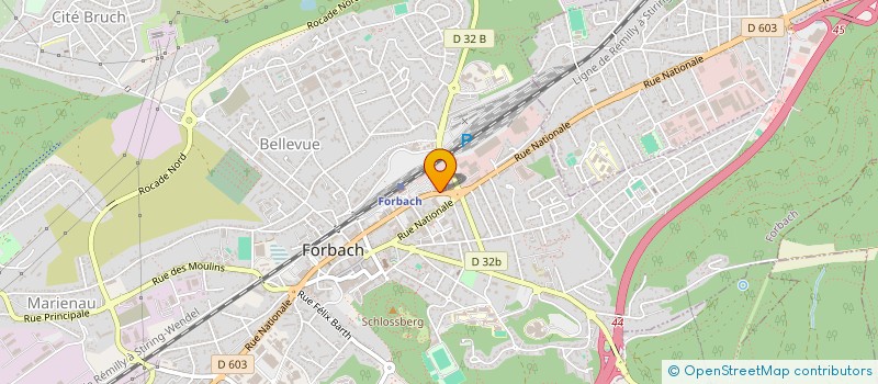 localisation de l'entreprise TPE-NETWORK.FRANCE SARL  FORBACH