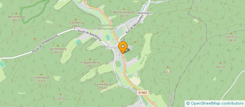 localisation de l'entreprise TPE SARL à PHILIPPSBOURG