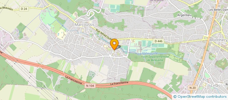 localisation de l'entreprise TPF 92 à MARCOUSSIS