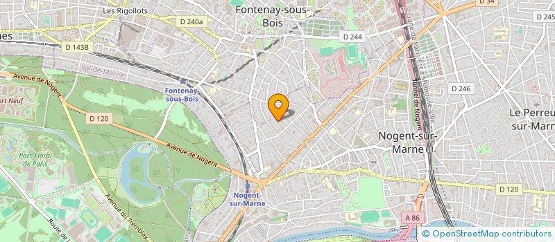 localisation de l'entreprise TPF CONSULT  NOGENT-SUR-MARNE