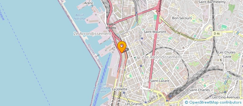 localisation de l'entreprise TPF INGENIERIE à MARSEILLE
