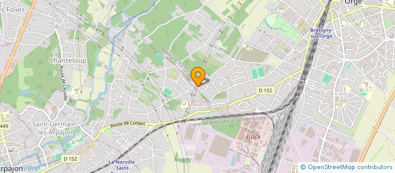 localisation de l'entreprise TPFI à BRETIGNY-SUR-ORGE