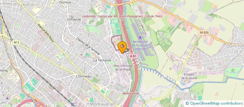 localisation de l'entreprise TPGA ET FILS  TOULOUSE