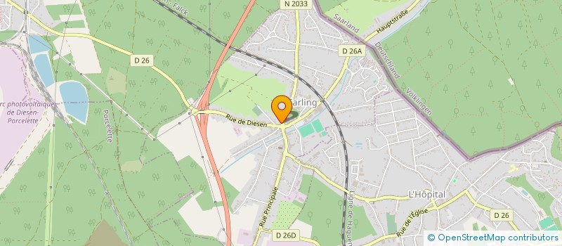 localisation de l'entreprise TPGI  CARLING