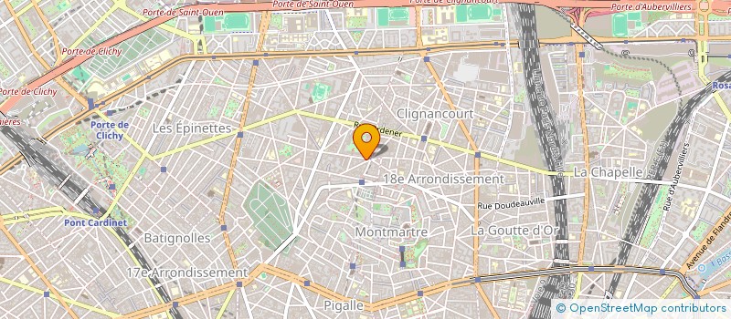localisation de l'entreprise TPH à PARIS