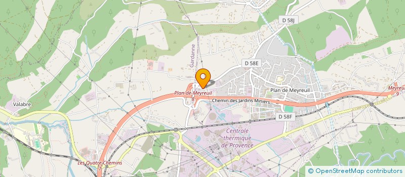 localisation de l'entreprise TPH  MEYREUIL