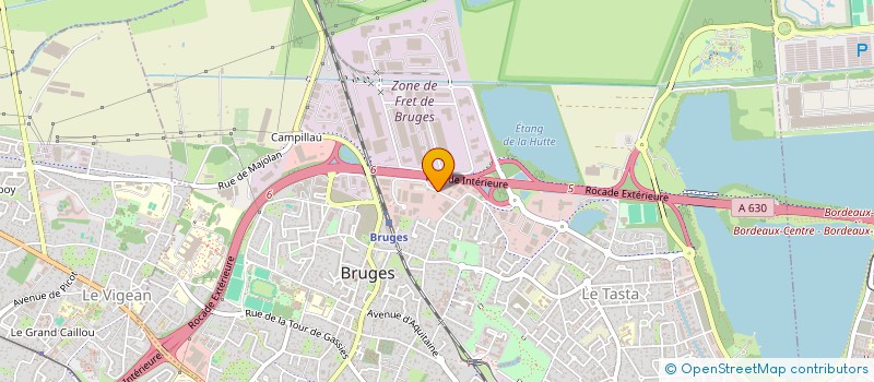 localisation de l'entreprise TPH FINANCE  BRUGES