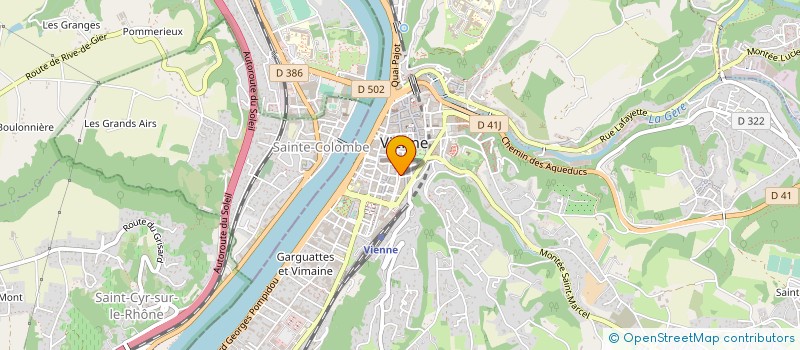 localisation de l'entreprise TPH VIENNE  VIENNE