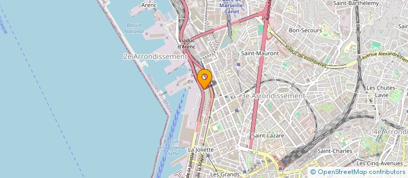 localisation de l'entreprise TPHF PARTICIPATIONS à MARSEILLE
