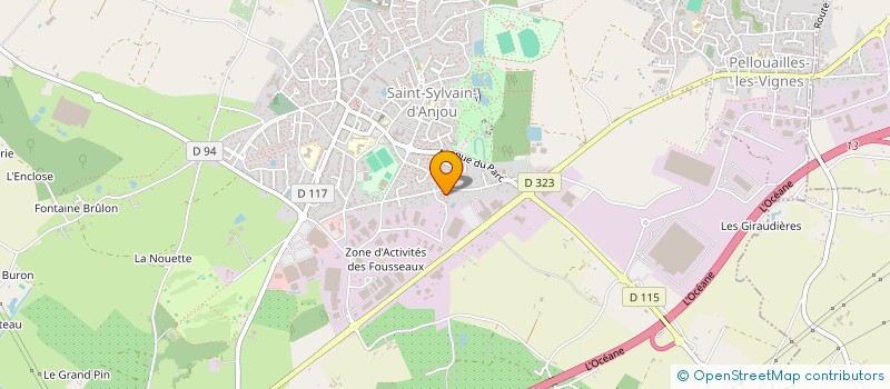 localisation de l'entreprise TPI à VERRIERES-EN-ANJOU