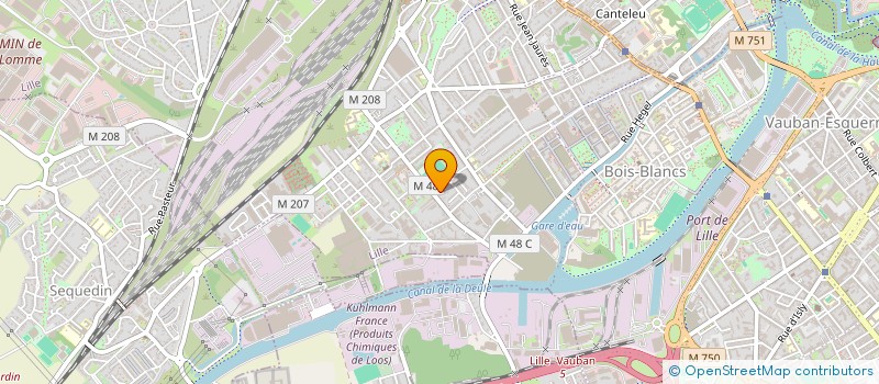 localisation de l'entreprise TPI à LILLE