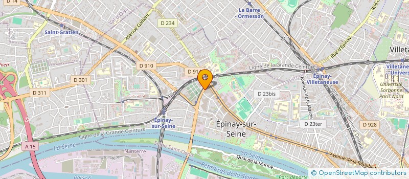 localisation de l'entreprise TPIE à EPINAY-SUR-SEINE