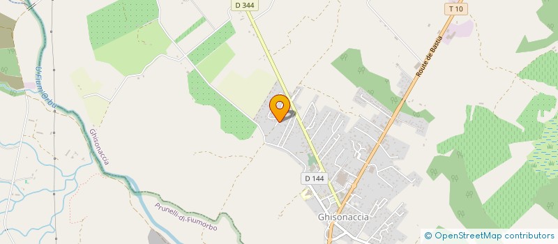 localisation de l'entreprise TPJ à GHISONACCIA