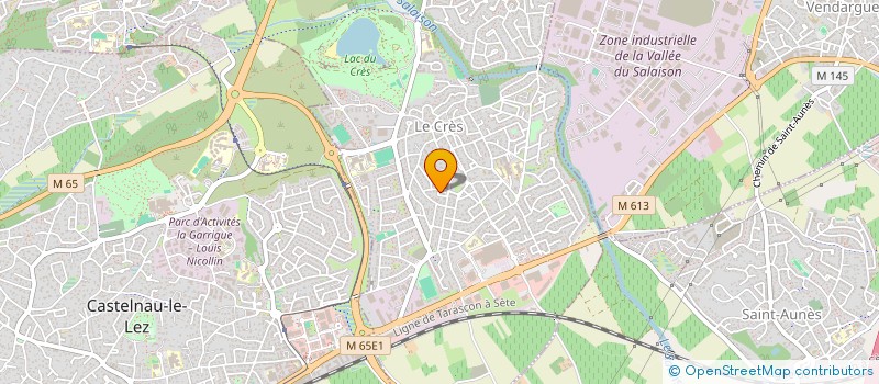 localisation de l'entreprise TPK 34 à LE CRES