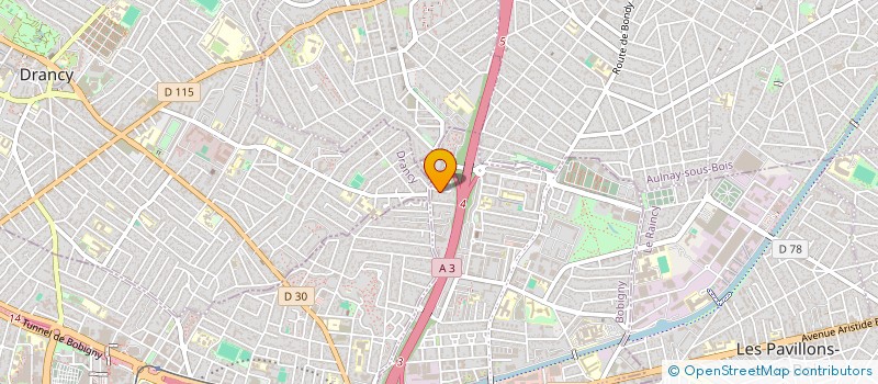 localisation de l'entreprise TPK  BONDY