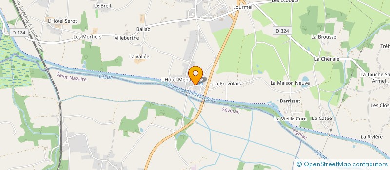 localisation de l'entreprise TPL à FEGREAC