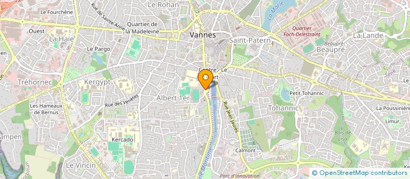 localisation de l'entreprise TPL à VANNES