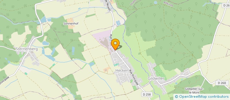 localisation de l'entreprise TPL ALSACE à HECKEN