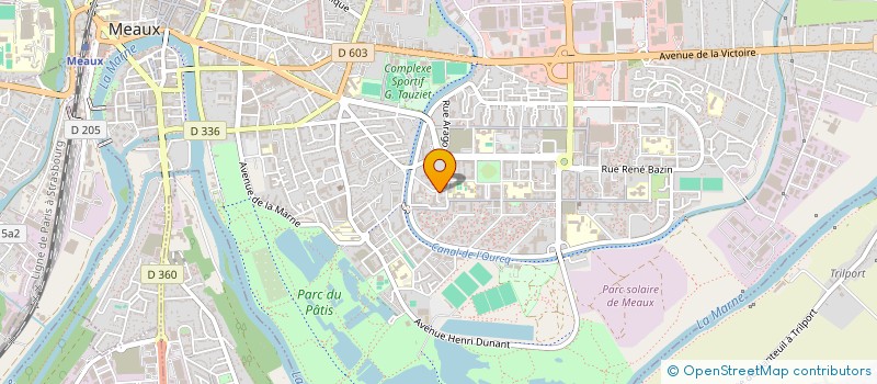 localisation de l'entreprise TPL AUTO à MEAUX
