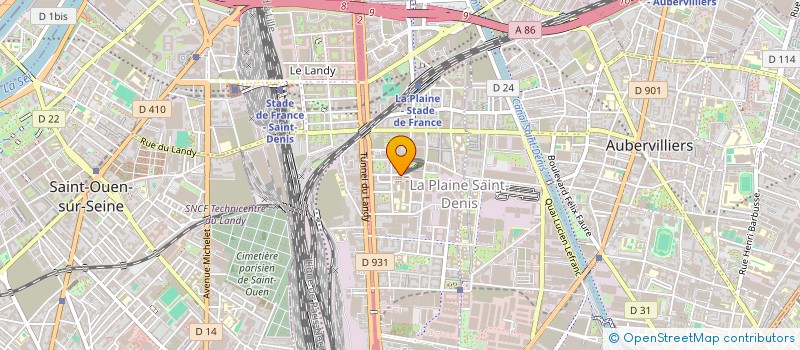 localisation de l'entreprise TPL SECURITE PRIVEE  SAINT-DENIS