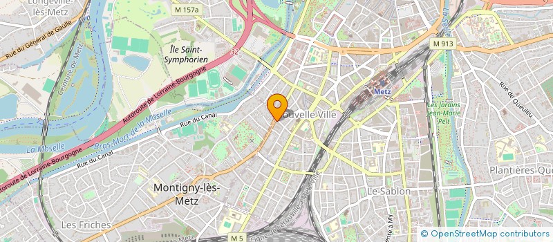 localisation de l'entreprise TPL - THE PATRIMONIAL LINK  METZ