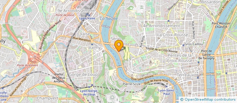 localisation de l'entreprise TPLF à LYON