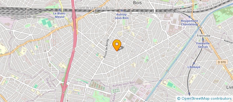 localisation de l'entreprise TPLL à AULNAY-SOUS-BOIS