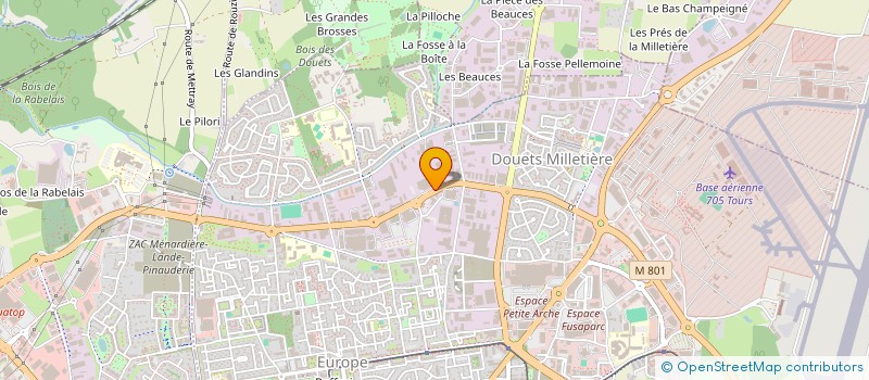 localisation de l'entreprise TPLOCA  TOURS