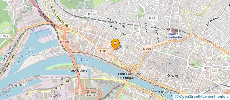 localisation de l'entreprise TPLP à ROUEN