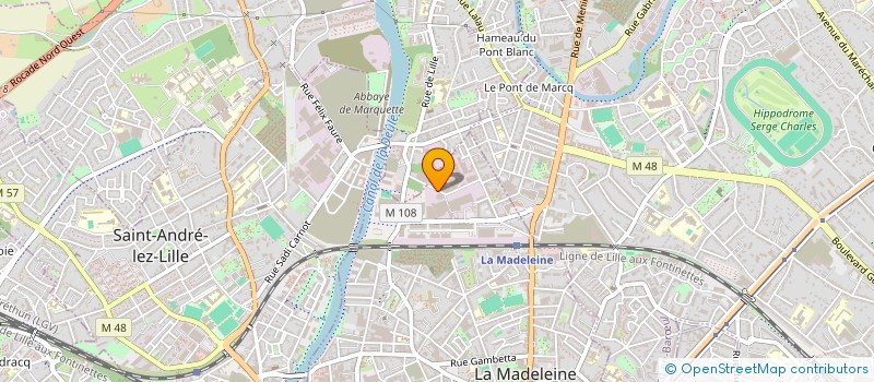 localisation de l'entreprise TPLS à LA MADELEINE