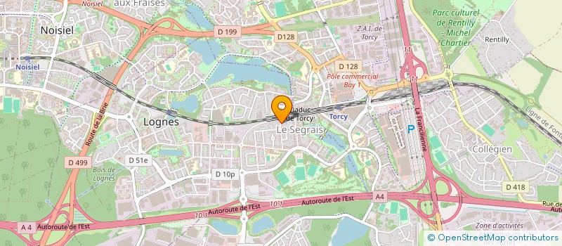 localisation de l'entreprise TPLV TONG à LOGNES