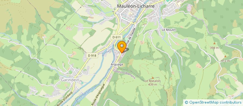 localisation de l'entreprise TPM  MAULEON-LICHARRE