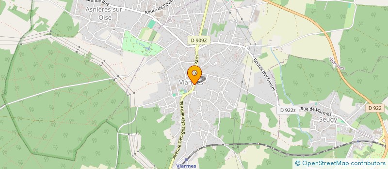 localisation de l'entreprise TPM  CHAUMONTEL