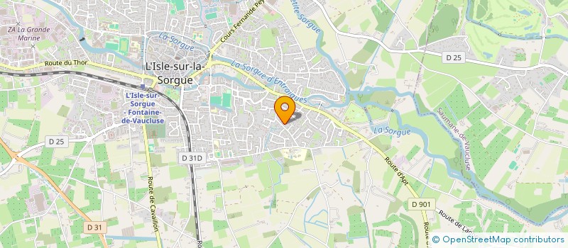 localisation de l'entreprise TPM  ROBION