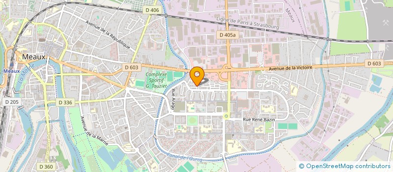 localisation de l'entreprise TPM 77 à MEAUX