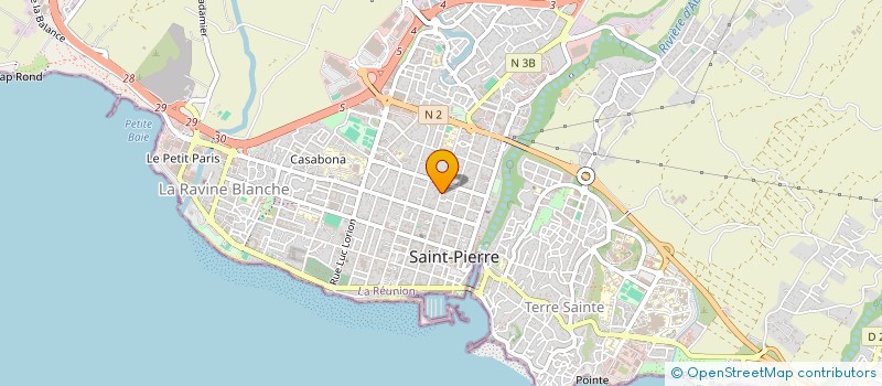 localisation de l'entreprise TPM à SAINT-PIERRE