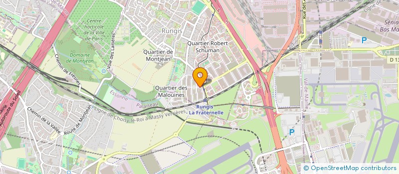 localisation de l'entreprise TPM INVEST à RUNGIS